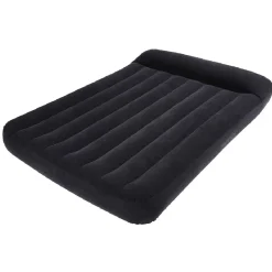 Matelas lit gonflable 2 personnes Intex bleu marine 191x137xH23cm