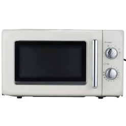 Micro-ondes rétro vintage 20L 6 niveaux de puissance 700W