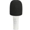 Micro pour karaoké 3en1 avec 3 effets de voix 5W L20cm < Gifi New