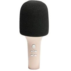 Micro pour karaoké 3en1 avec 3 effets de voix 5W L20cm < Gifi New