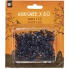 Mini araignée décoration Halloween x60