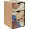 Mini boîte de rangement 3 tiroirs < Gifi Outlet