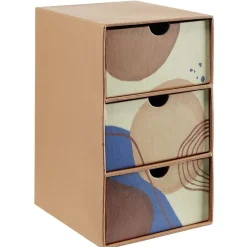 Mini boîte de rangement 3 tiroirs < Gifi Outlet