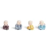 Mini bouddha façon sagesse x4 en polyrésine H5cm < Gifi Clearance