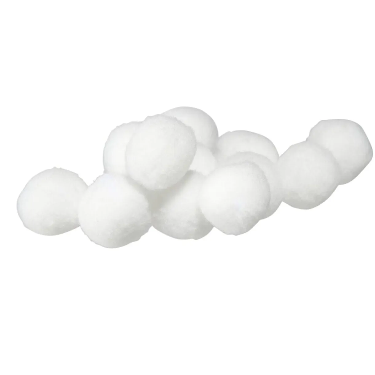 Mini boules de neige blanches Ø8cm 36 pièces < Gifi