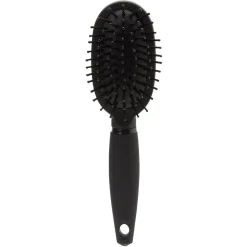 Mini brosse ronde pneumatique pvc noir
