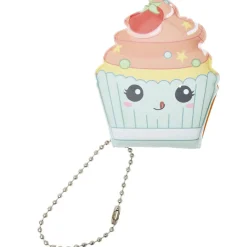 Mini carnet de note kawaii 6x6xÉp3cm avec chaîne à billes (3 modèles)