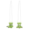 Mini échasse pied animal en bois - Longueur corde 150 cm