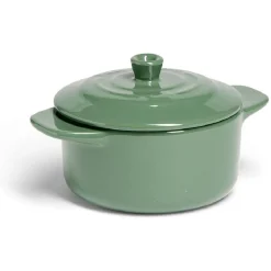 Mini cocotte individuelle en céramique avec couvercle (2 modèles) < Gifi Clearance