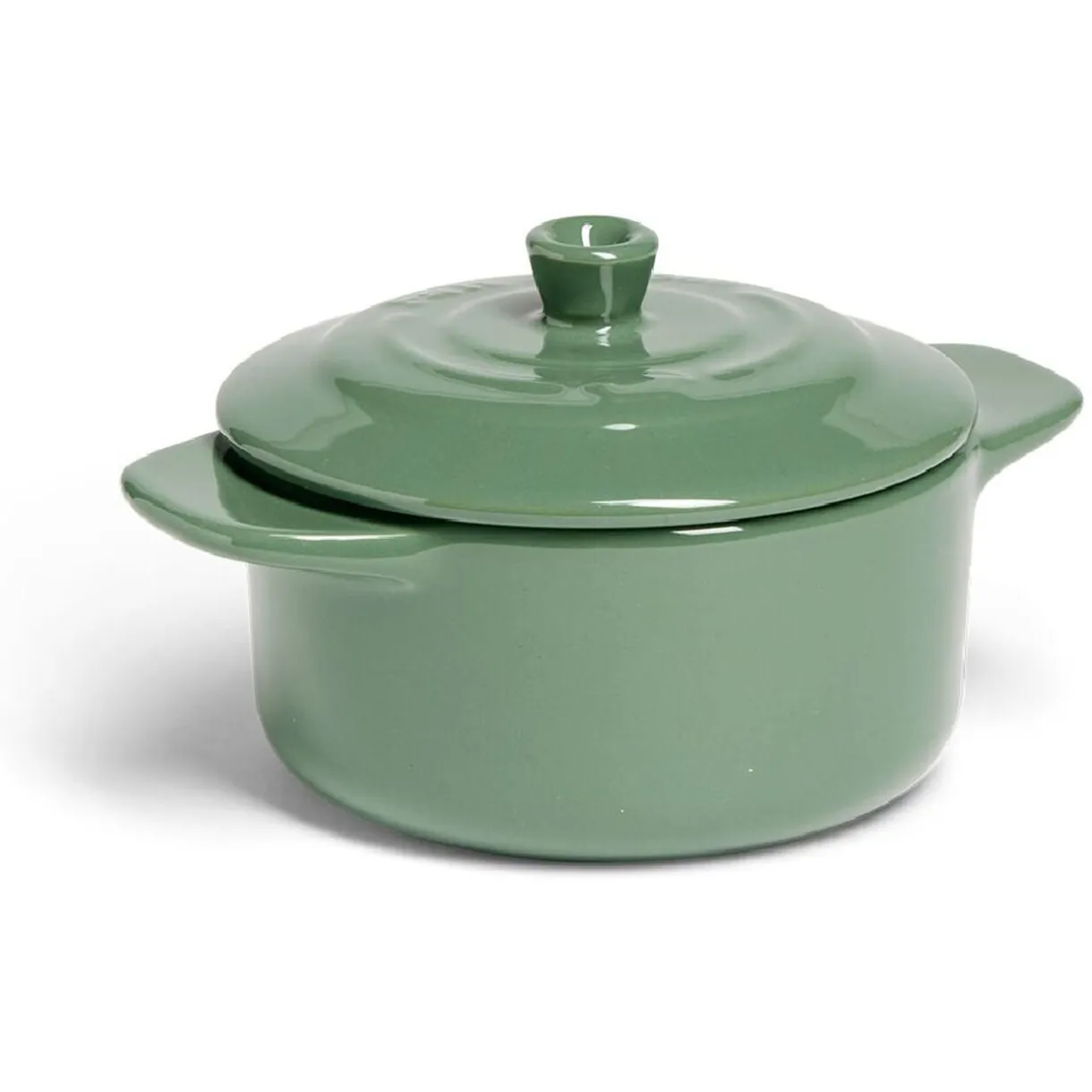 Mini cocotte individuelle en céramique avec couvercle (2 modèles) < Gifi Clearance