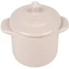 Mini cocotte ronde rose clair