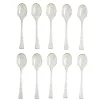 Mini cuillère plastique réutilisable x4 doré pailleté L6cm < Gifi Clearance