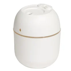 Mini diffuseur d'huile essentielle LED RVB 220ml Ø8xH10cm (3 modèles)