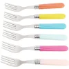 Mini fourchette inox manche plastique x6 < Gifi Sale