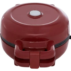 Mini gaufrier rouge 500-600W