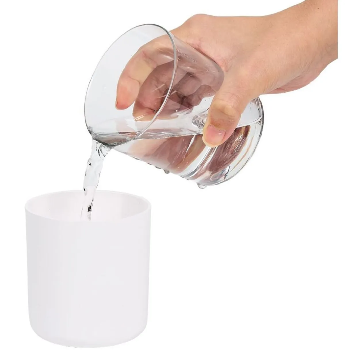 Mini humidificateur électrique USB plastique blanc Ø7,8xH11,9cm < Gifi Outlet