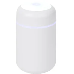 Mini humidificateur électrique USB plastique blanc Ø7,8xH11,9cm < Gifi Outlet