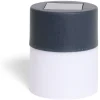 Mini lanterne solaire LED blanc chaud Ø4,6xH6cm < Gifi Outlet