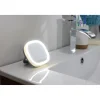 Mini miroir LED carré en plastique et métal 9x9cm < Gifi Sale