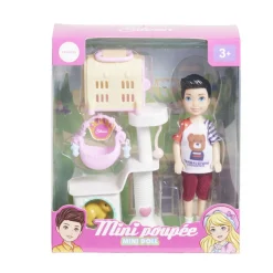 Mini poupée avec accessoires - 3 modèles < Gifi Hot