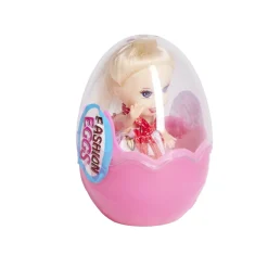 Mini poupée dans oeuf Ø5,8xH8,7cm - 4 modèles