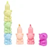 Mini surligneur pastel ourson superposable x5 < Gifi Discount