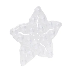 Mini tapis de douche antidérapant forme étoile x6 < Gifi New