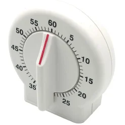 Minuteur de cuisine blanc < Gifi