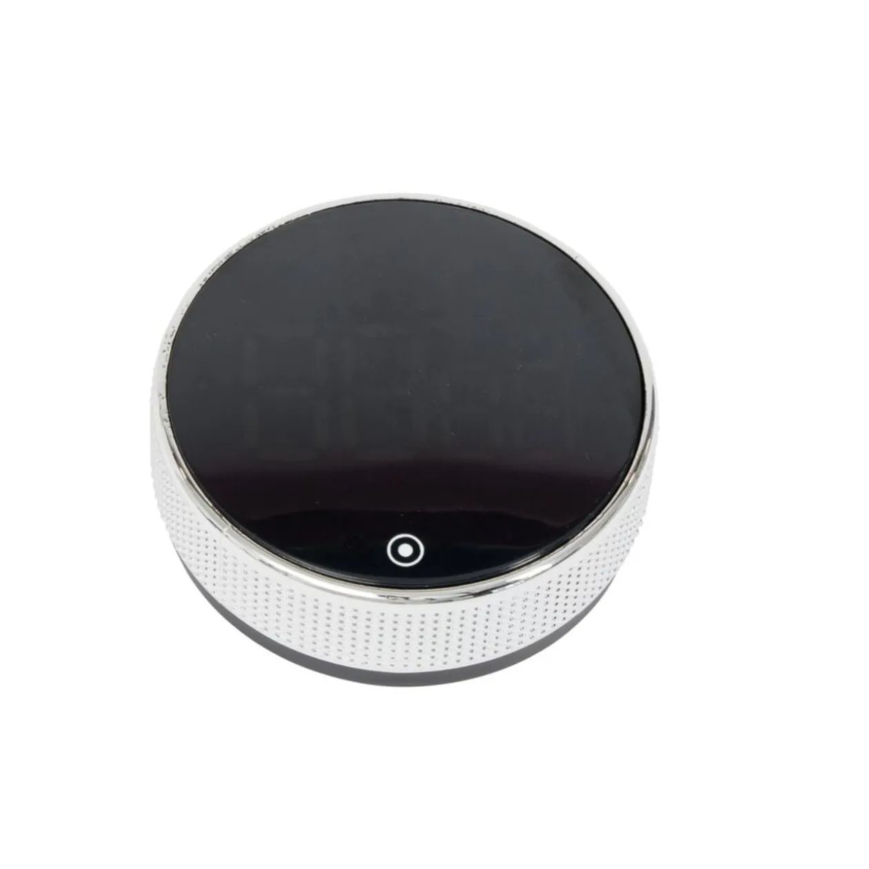 Minuteur numérique magnétique noir Ø7,8x2,7cm