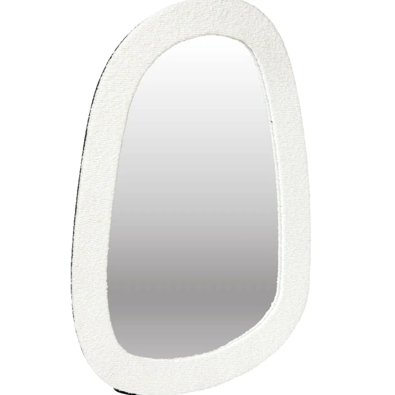 Miroir avec cadre en tissu 24,5x34cm (2 modèles)