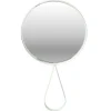 Miroir avec cadre métal rose 14x25cm < Gifi Outlet