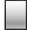 Miroir bord bois et verre noir 50x70cm < Gifi New