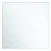 Miroir carré x3 en bois blanc 22x22cm