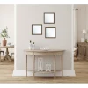 Miroir carré x3 en bois brun 22x22cm