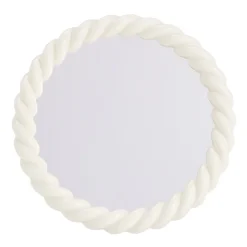 Miroir contour torsadé pastel Ø19cm (2 modèles) < Gifi Best