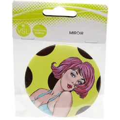 Miroir de poche rond pin up < Gifi Discount