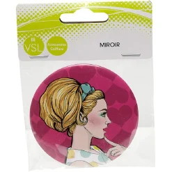 Miroir de poche rose < Gifi Discount