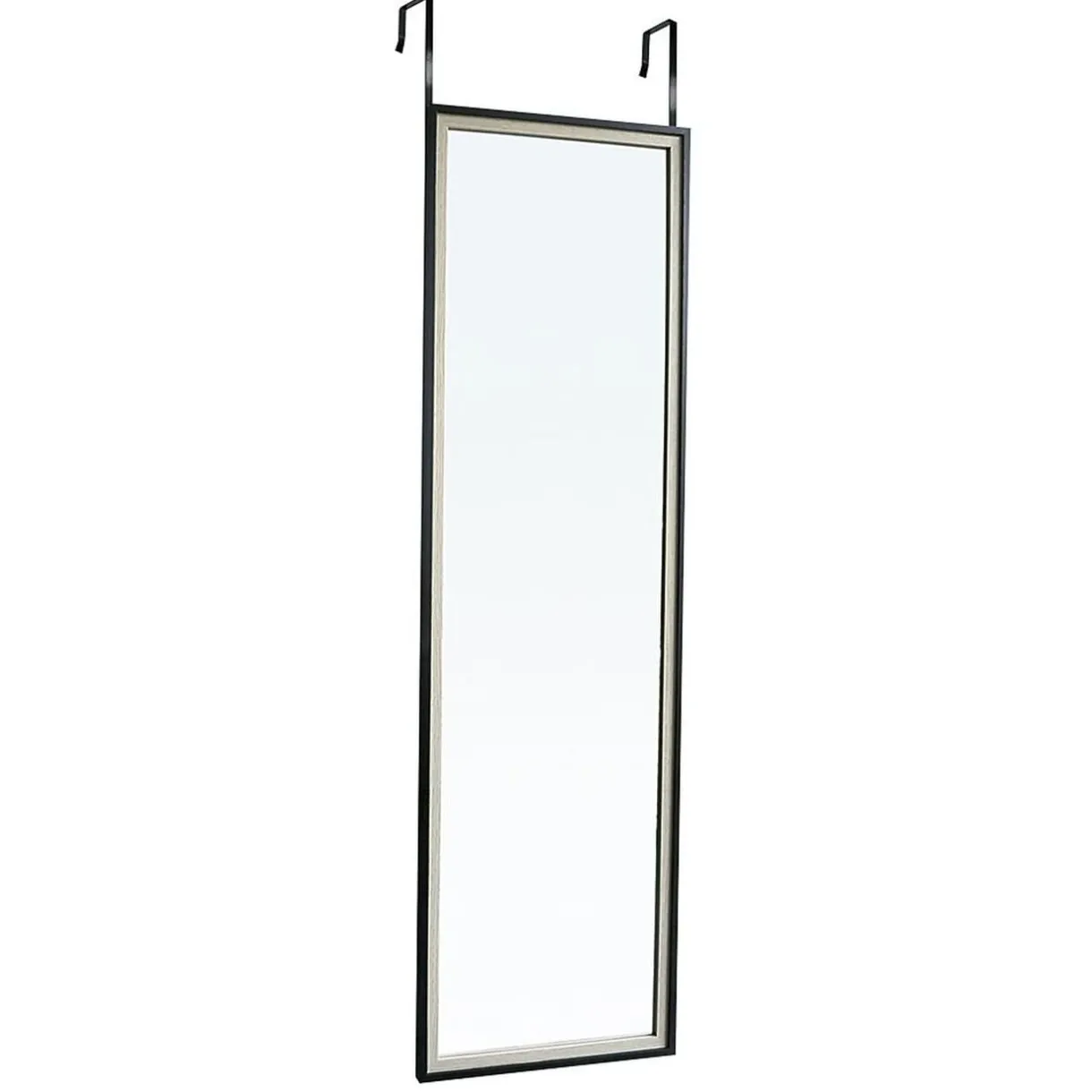 Miroir de porte bois contour noir H119cm < Gifi Sale