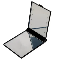 Miroir double carré noir LED < Gifi Hot