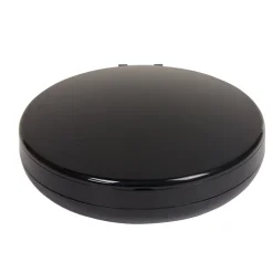 Miroir double rétractable sur pied rond noir LED < Gifi Outlet