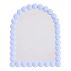 Miroir forme arche contour bulles pastel 16,5xH21,5cm (2 modèles)