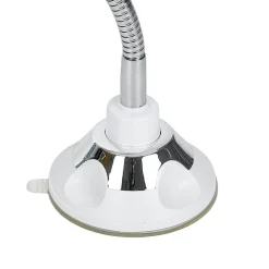 Miroir LED grossissant flexible et pivotant fixation ventouse