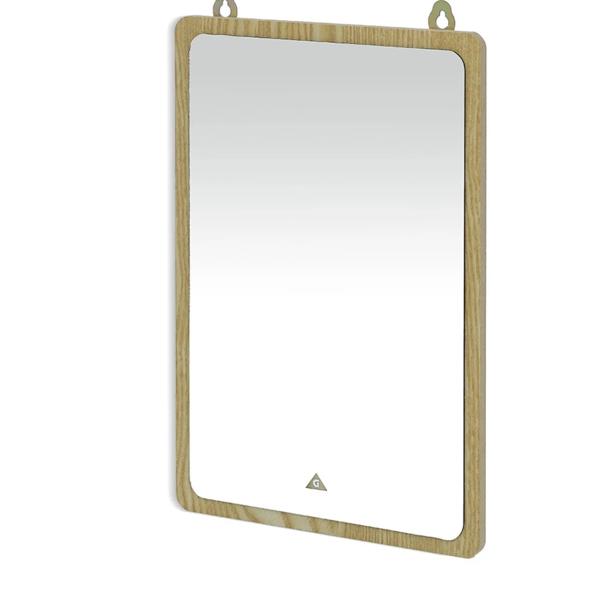 Miroir rectangulaire contour bois 20xH30cm < Gifi Best
