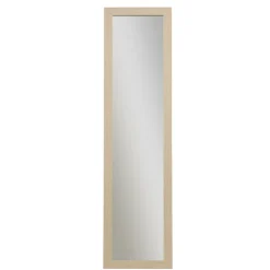 Miroir rectangulaire en bois de hêtre avec pied 60x150cm