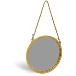 Miroir rond bambou Ø30cm