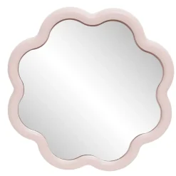 Miroir rond bord ondulé plastique coloré Ø25cm (4 modèles) < Gifi Best