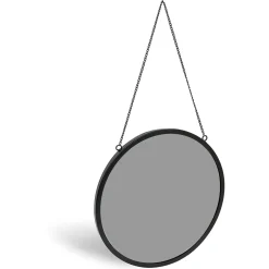 Miroir rond métal noir Ø30cm < Gifi Clearance