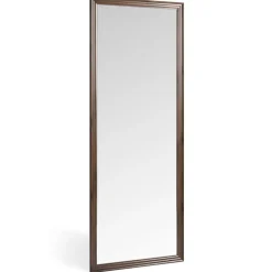 Miroir XL contour en bois noyer 72,5xH195cm