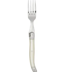 Ménagère Laguiole inox couleur ivoire 26x31cm