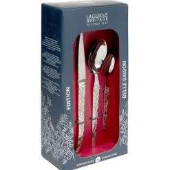 Ménagère Laguiole 16 pièces inox gris < Gifi Best